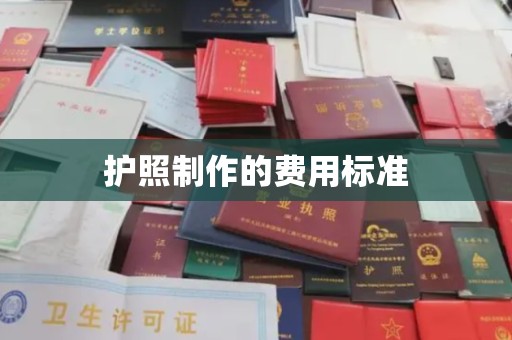 相城护照制作的费用标准