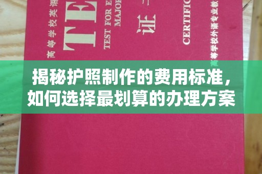 相城揭秘护照制作的费用标准，如何选择最划算的办理方案？