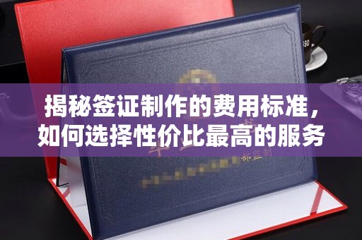 相城揭秘签证制作的费用标准，如何选择性价比最高的服务？